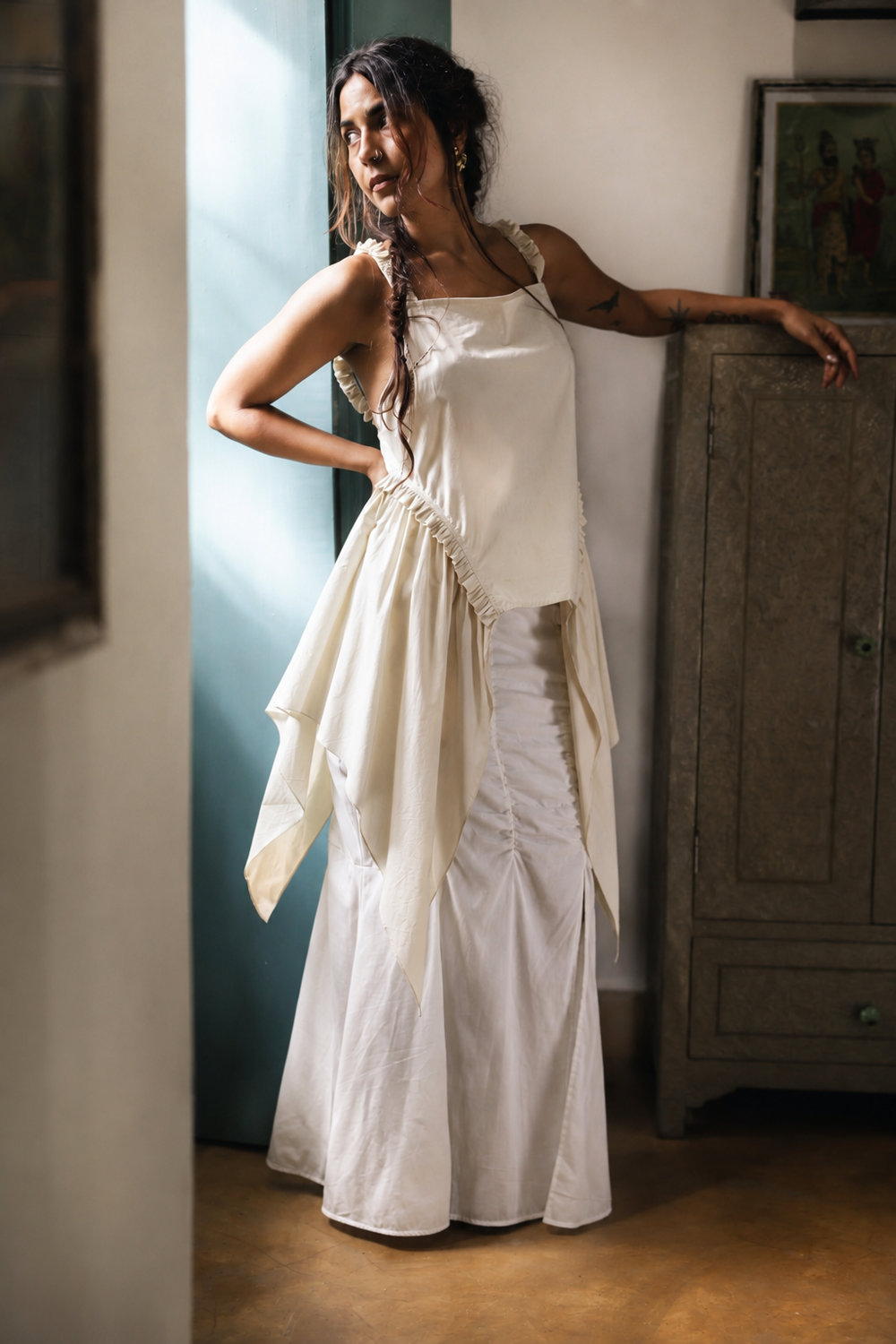 tangled top white
