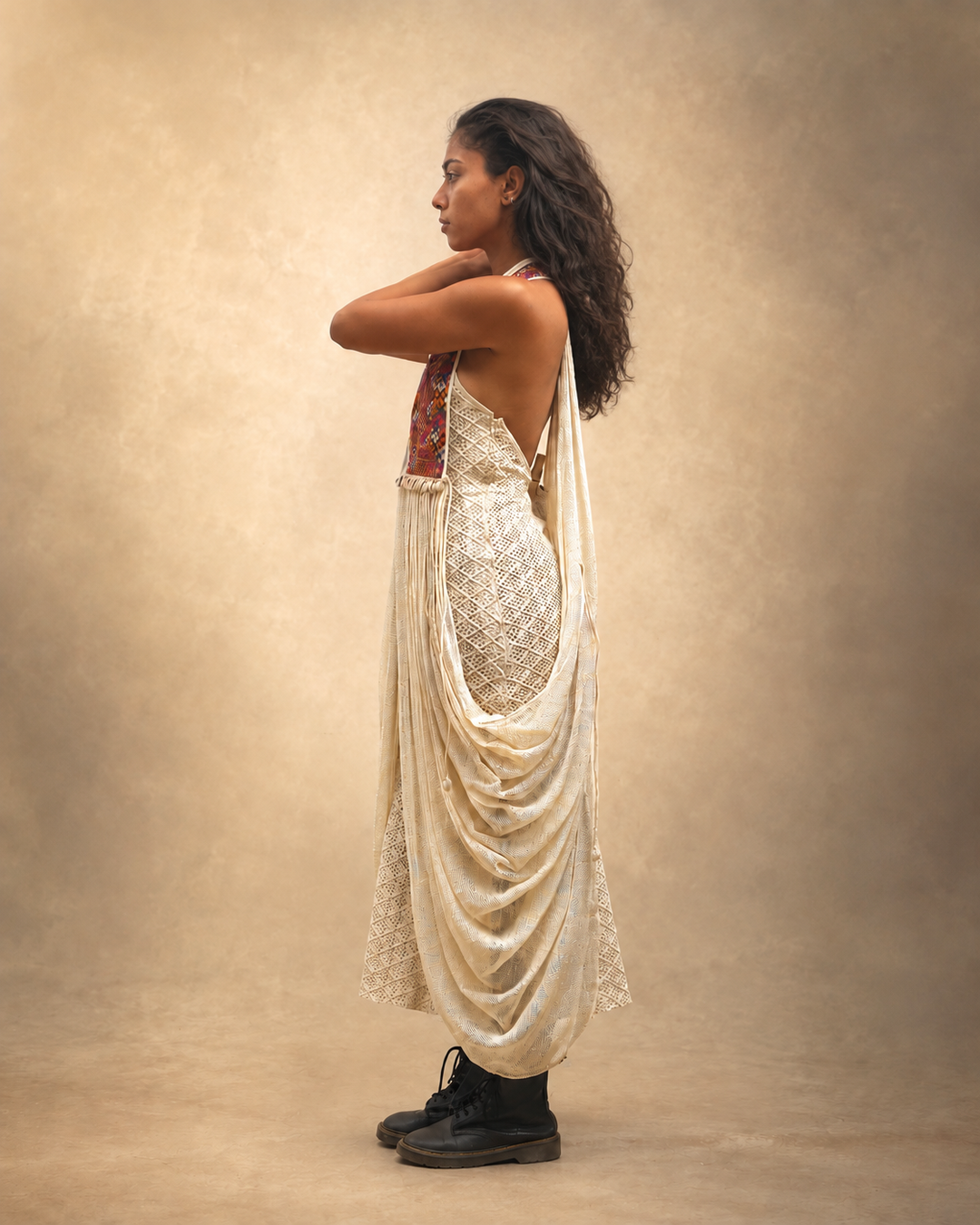Ivory tribal butterfly